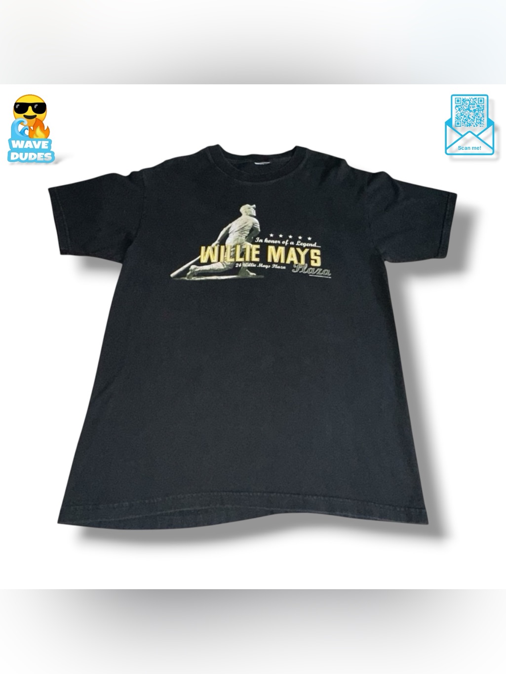 Mens Unknown Brand 2000 Willie Mays Plaza TShirt